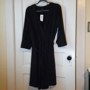 Torrid black wrap dress